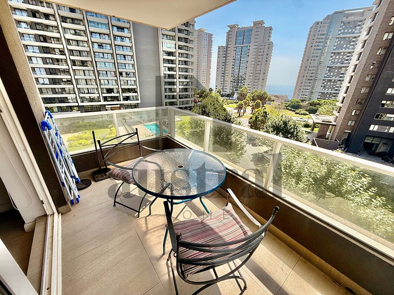 Acolhedor apartamento na Costa de Montemar