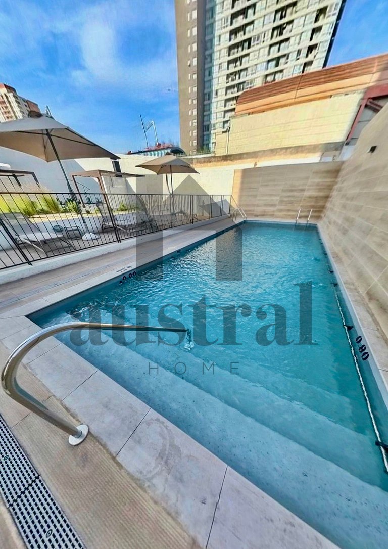 Apartamento lindo e moderno para duas pessoas.