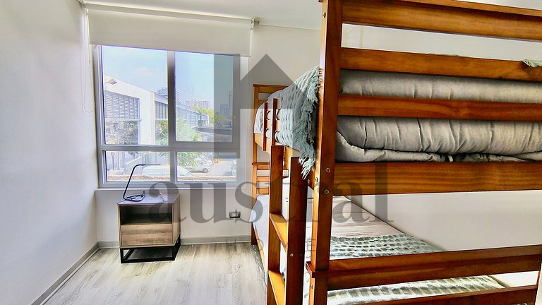 Modern apartment opposite Ñuble metro station