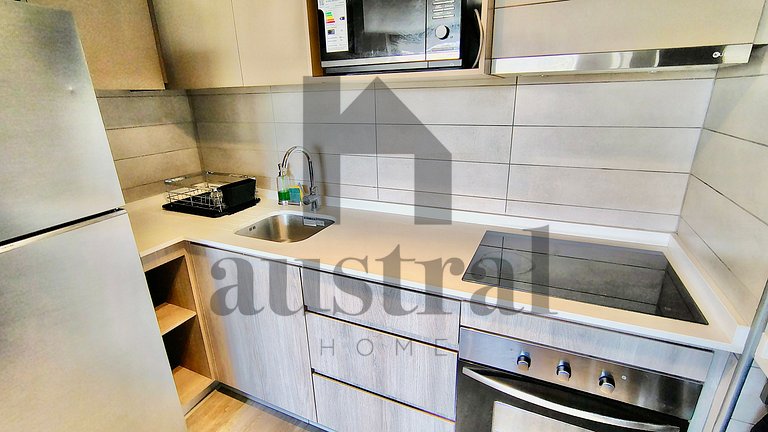 Modern apartment opposite Ñuble metro station