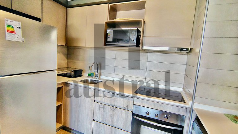 Modern apartment opposite Ñuble metro station