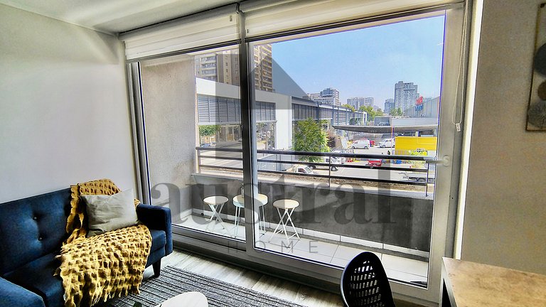 Modern apartment opposite Ñuble metro station
