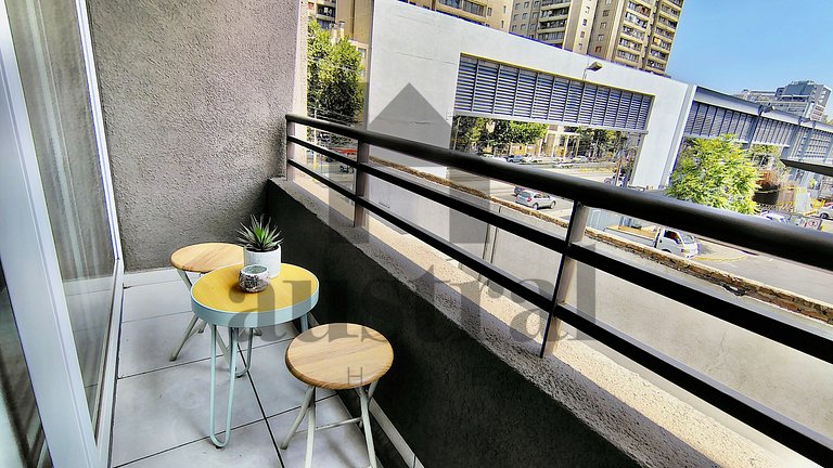 Modern apartment opposite Ñuble metro station