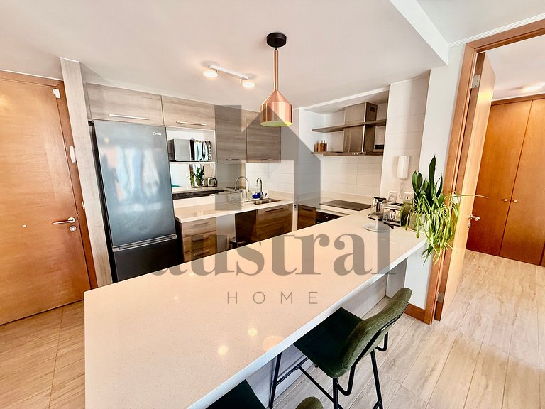 Modern double suite apartment with heated pool