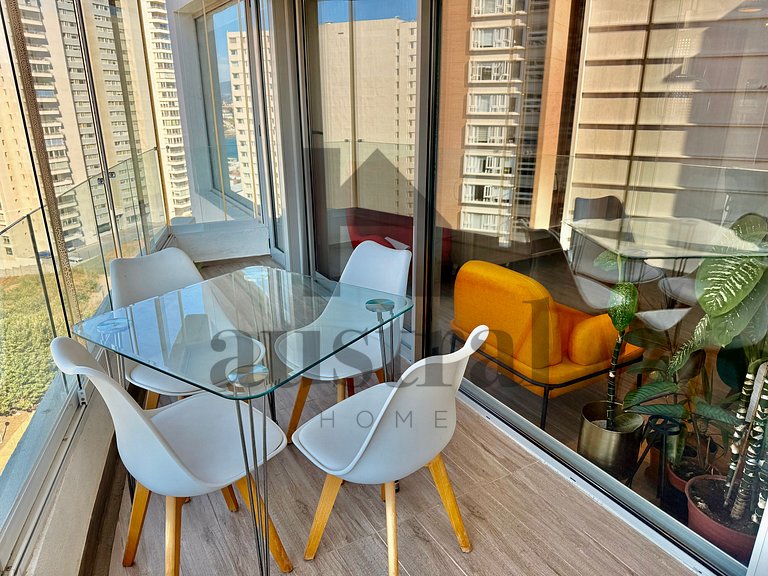 Modern double suite apartment with heated pool