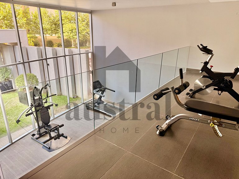 Moderno depto doble suite piscina temperada