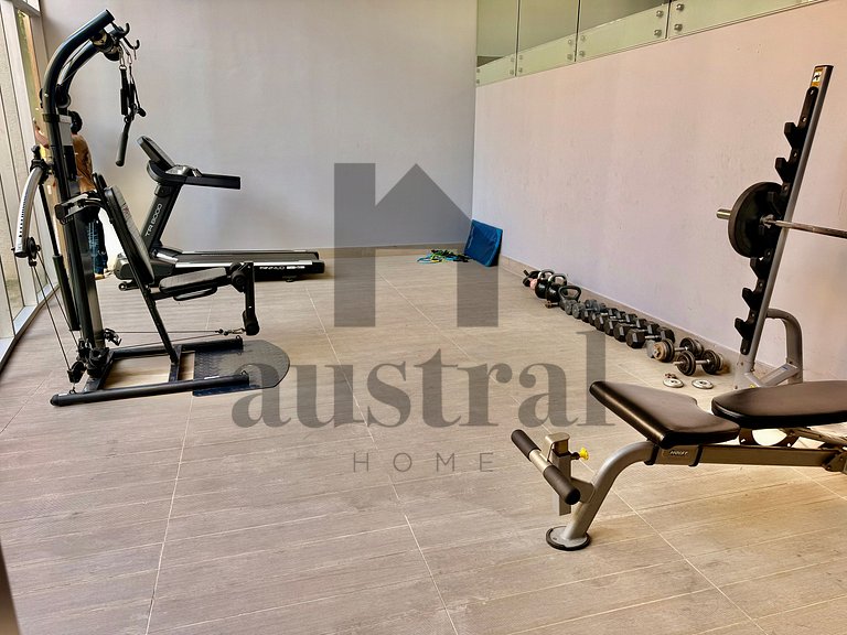 Modern double suite apartment with heated pool