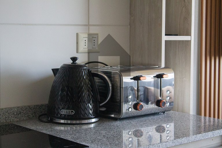 Apartamento novo e moderno totalmente decorado