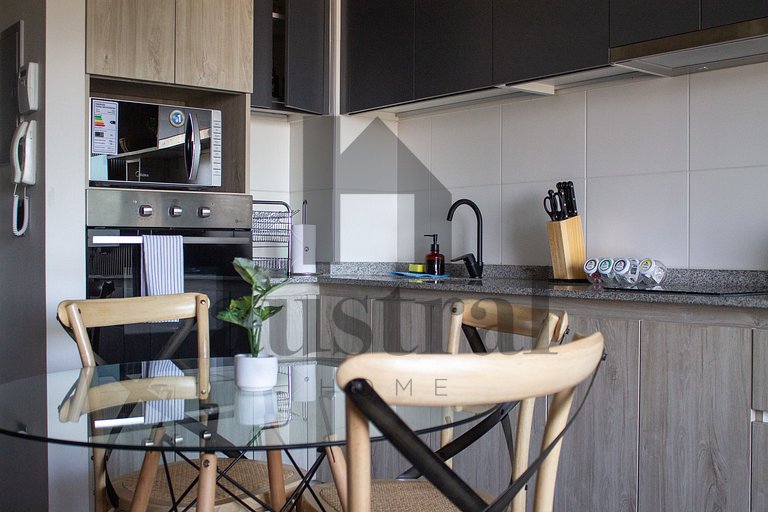 Apartamento novo e moderno totalmente decorado