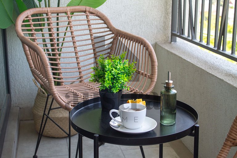 Apartamento novo e moderno totalmente decorado