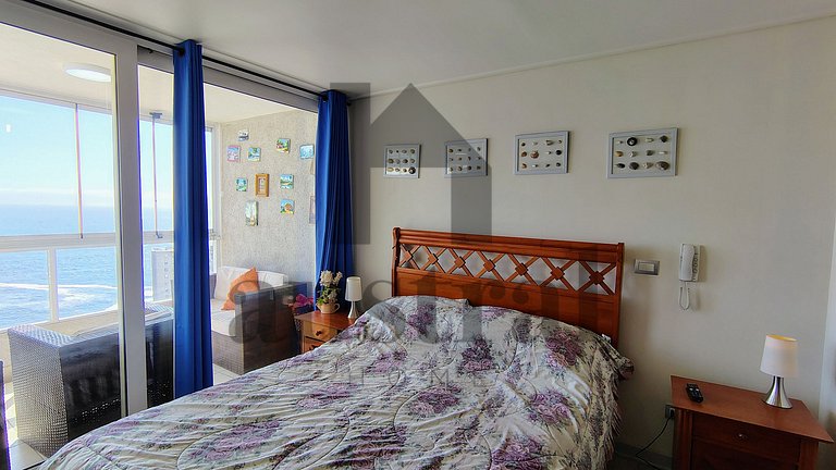 Apartamento vista extraordinária para o oceano.