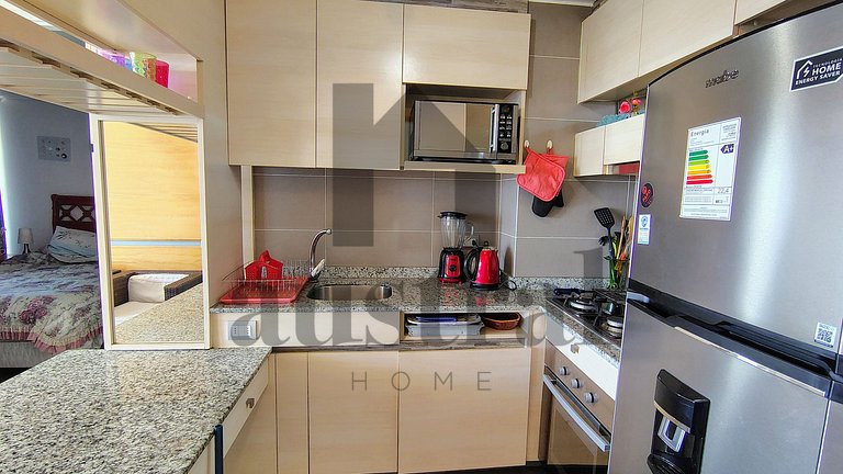 Apartamento vista extraordinária para o oceano.