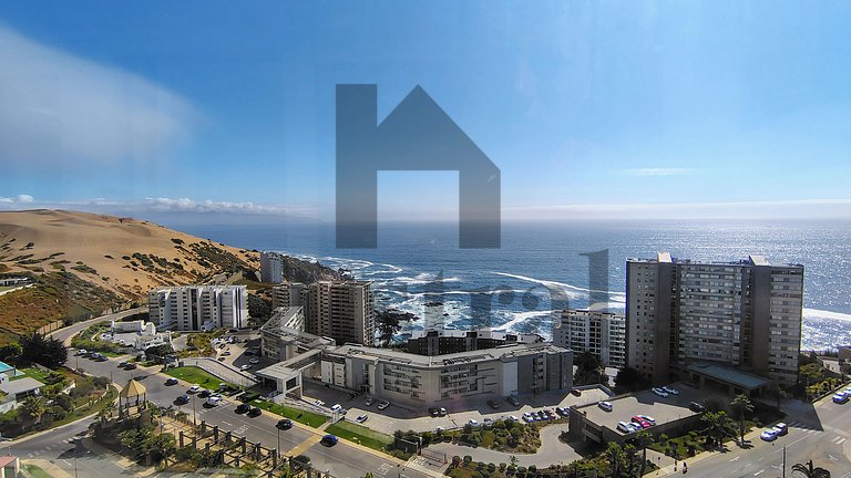 Apartamento vista extraordinária para o oceano.