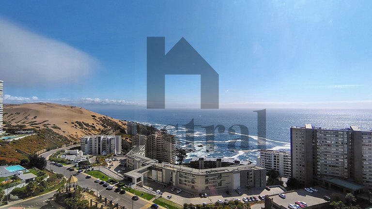 Apartamento vista extraordinária para o oceano.