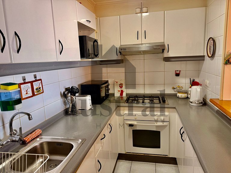 Apartamento maravilhoso com vista para o mar.