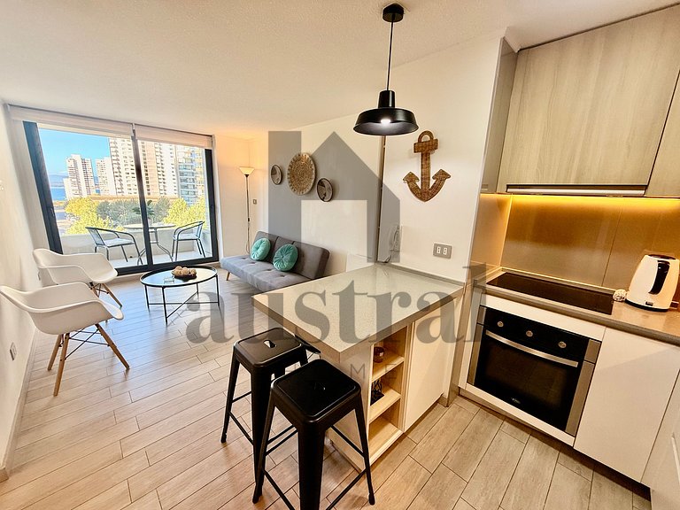 Acogedor apartamento em Costa de Montemar