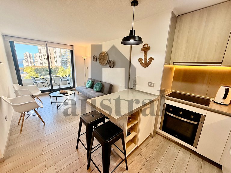 Acogedor apartamento em Costa de Montemar