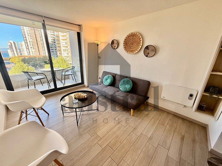 Acogedor apartamento em Costa de Montemar