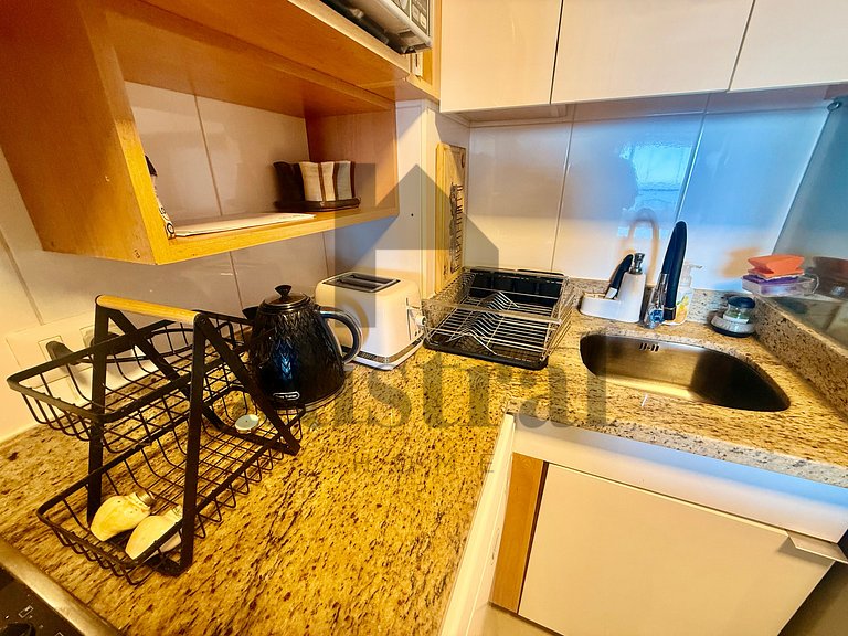 Um descanso maravilhoso à beira-mar.