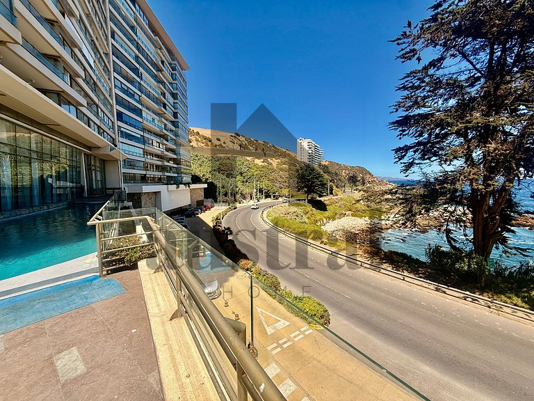 Um descanso maravilhoso à beira-mar.