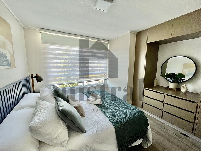 Apartamento novo e totalmente decorado em Ñuble