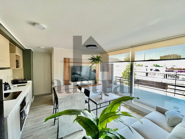 Apartamento novo e totalmente decorado em Ñuble