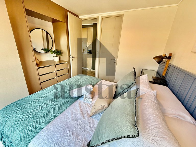 Decorated with parking near the National Stadium