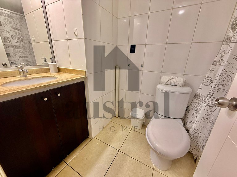 Department steps from Lastarria and Bellas Artes