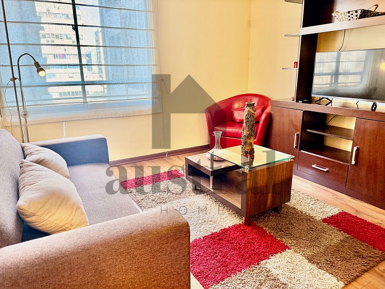 Depto a pasos de Lastarria y Bellas Artes