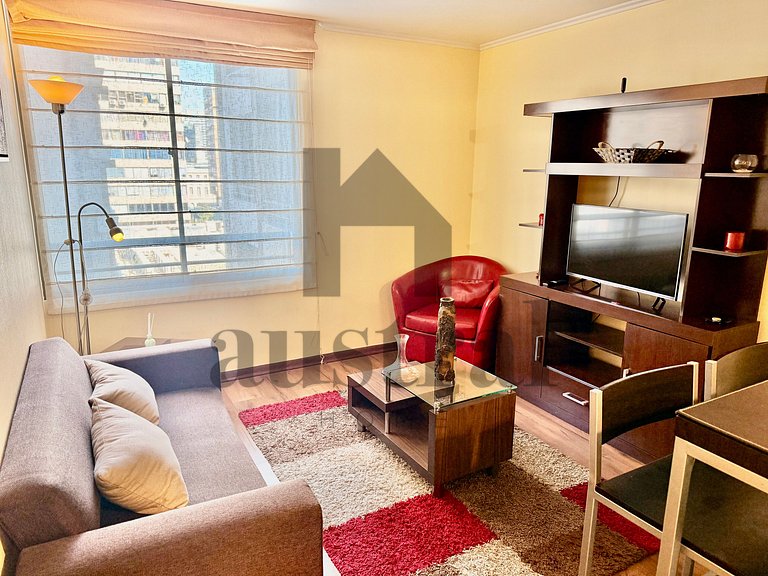 Depto a pasos de Lastarria y Bellas Artes