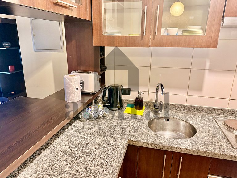 Depto a passos de Lastarria e Bellas Artes