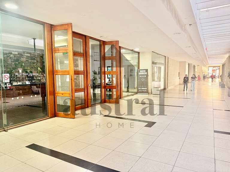 Department steps from Lastarria and Bellas Artes