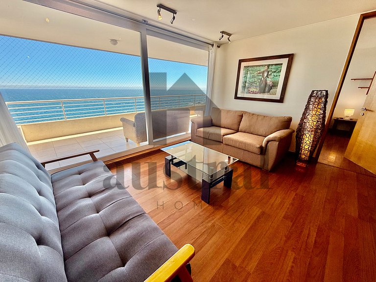 Maravillosa vista al mar dos suites