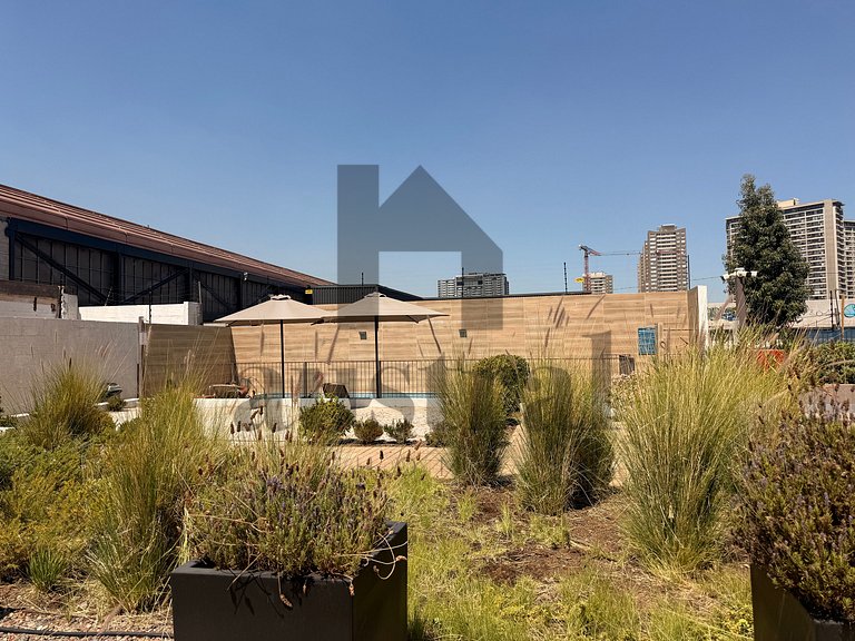 Modern apartment opposite Ñuble metro station