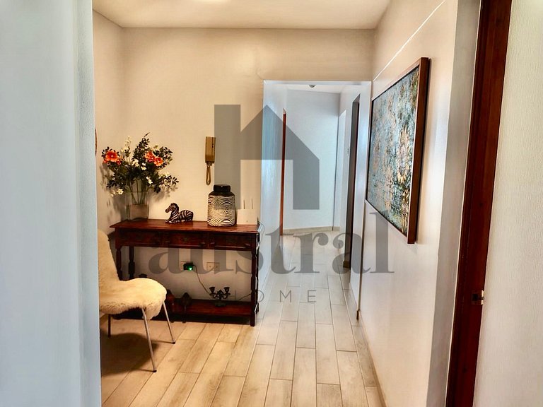 Maravilloso piso bajo primera linea Av del Mar