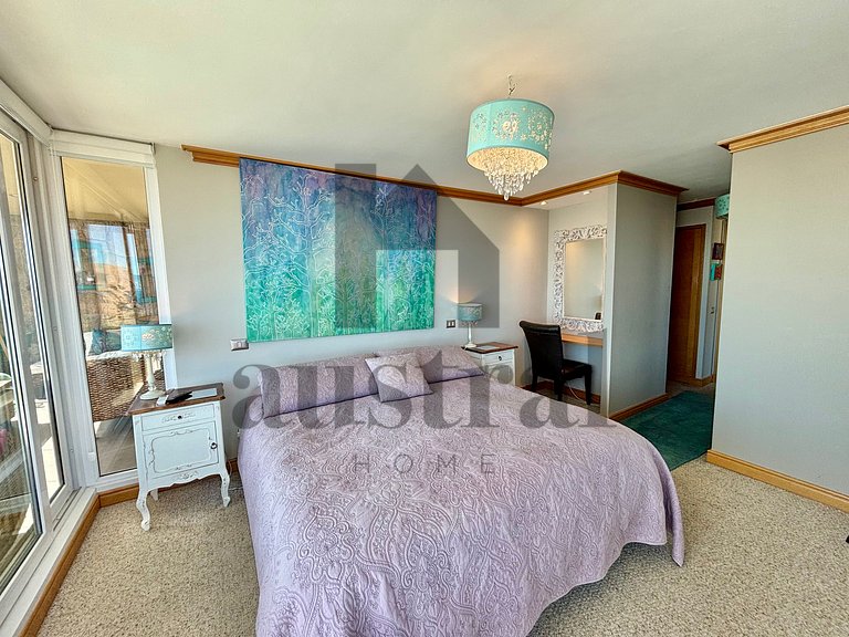 Maraviloosa vista al mar dos estacionamientos