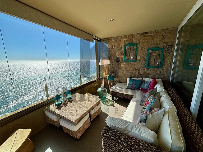 Maravillosa vista al mar dos estacionamientos