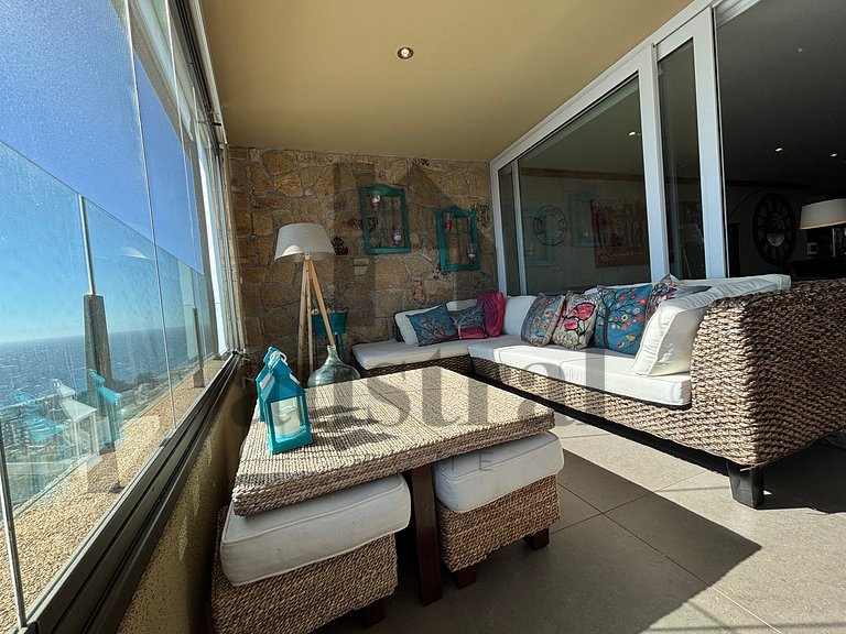 Maravillosa vista al mar dos estacionamientos