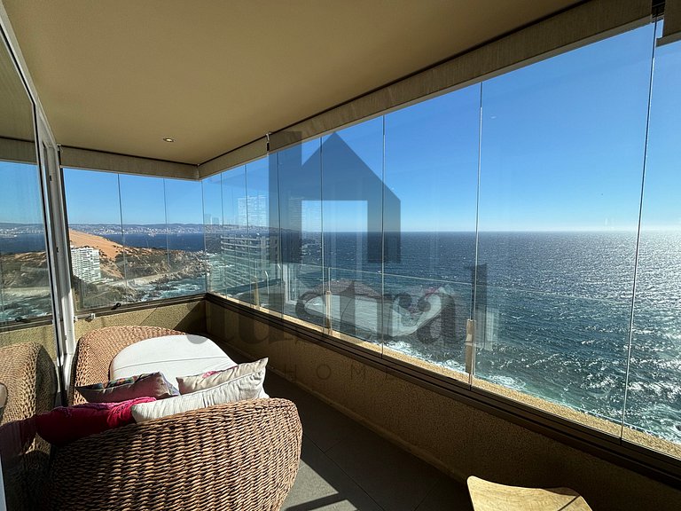 Maravillosa vista al mar dos estacionamientos