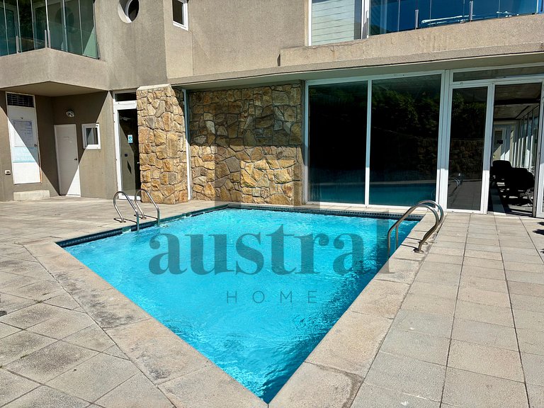 Maraviloosa vista al mar dos estacionamientos