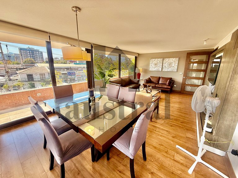 Wonderful and spacious apartment in Manquehue Sur