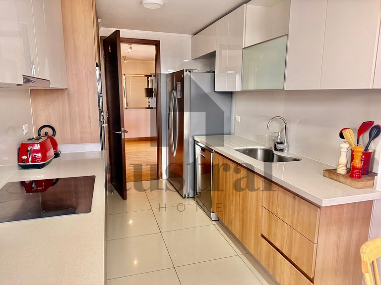 Wonderful and spacious apartment in Manquehue Sur