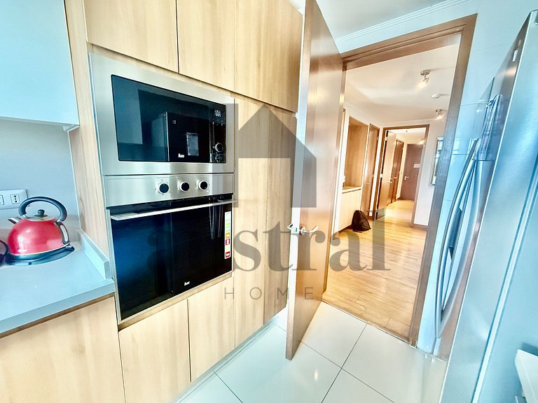 Wonderful and spacious apartment in Manquehue Sur