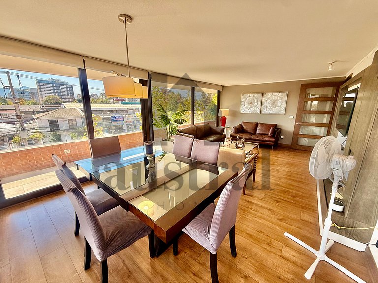 Wonderful and spacious apartment in Manquehue Sur