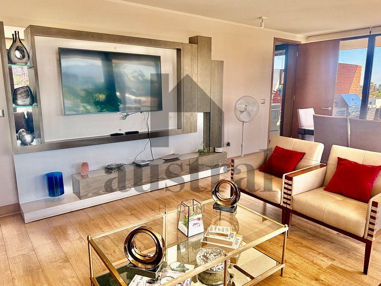 Wonderful and spacious apartment in Manquehue Sur