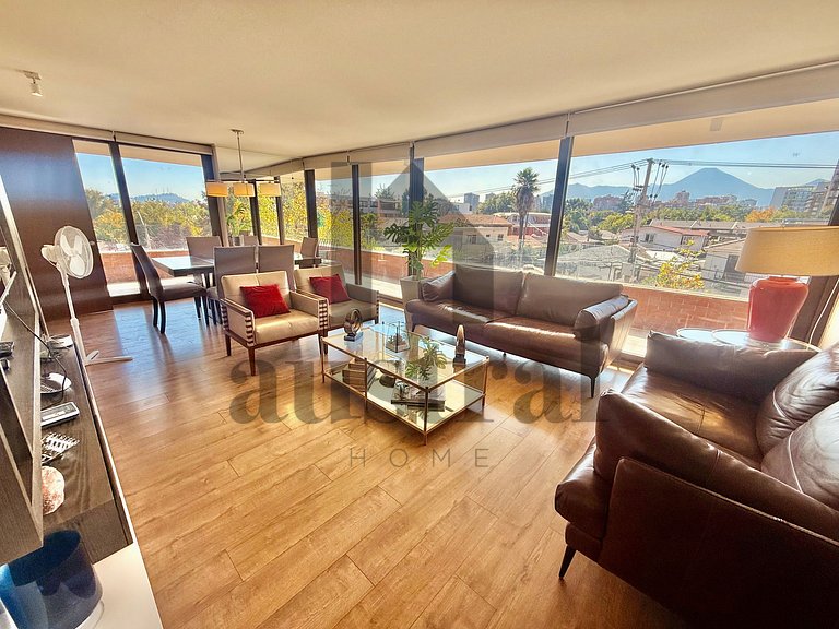 Wonderful and spacious apartment in Manquehue Sur