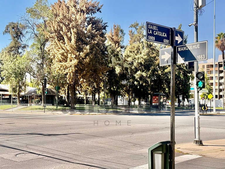 Maravilloso y amplio depto en Manquehue Sur