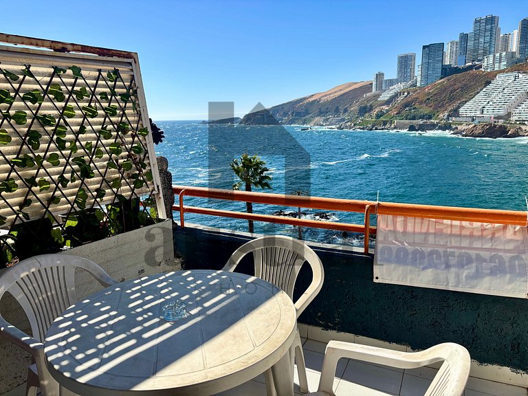 Wonderful sea view, beachfront