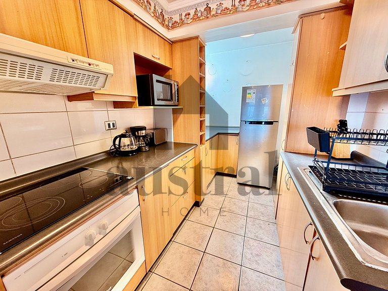 Vista maravilhosa do mar em frente à Cochoa.