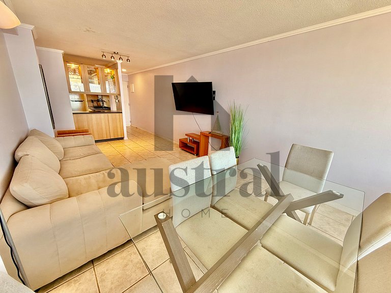 Wonderful view of the sea in front of Cochoa Beach